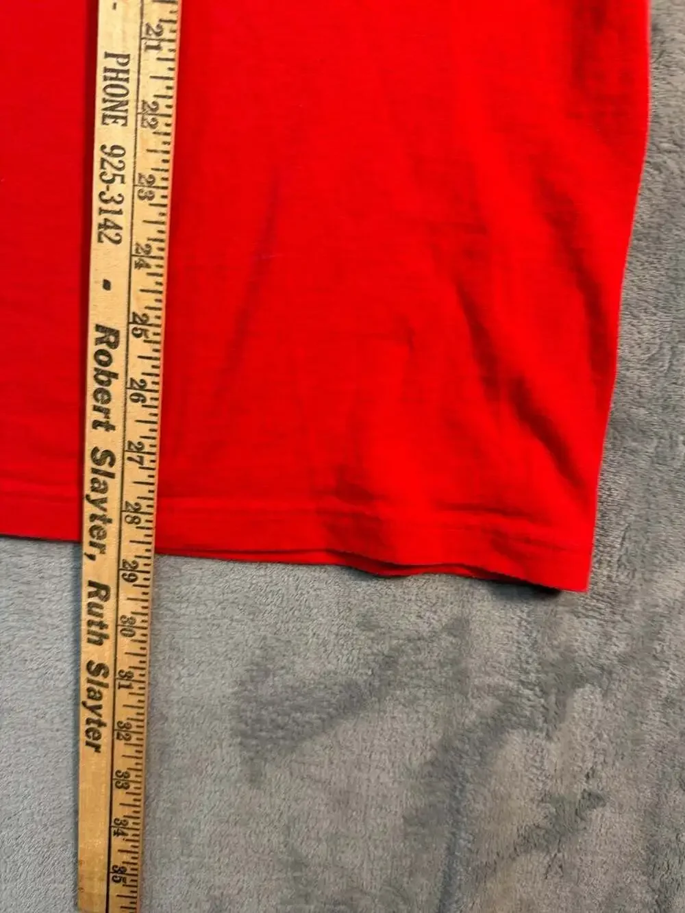 Y2K Vintage Soffe Choice USMC Embroidered Logo Red T-Shirt Size Large